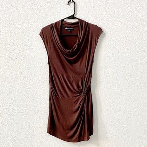 Valerie Bertinelli Brown Dress
